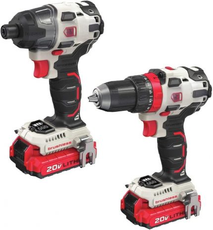 LithForce XT Brushless Cordless Drill/Driver - 1400 in-lbs Torque, 2-Speed Transmission